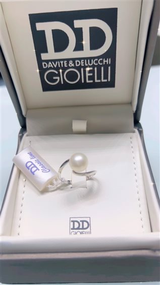 Ringe Davite & Delucchi Dame in Weißgold Perla AA 030988 - AA 030988